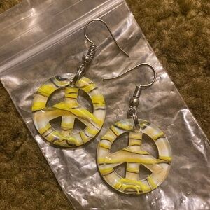 Peace sign Earrings